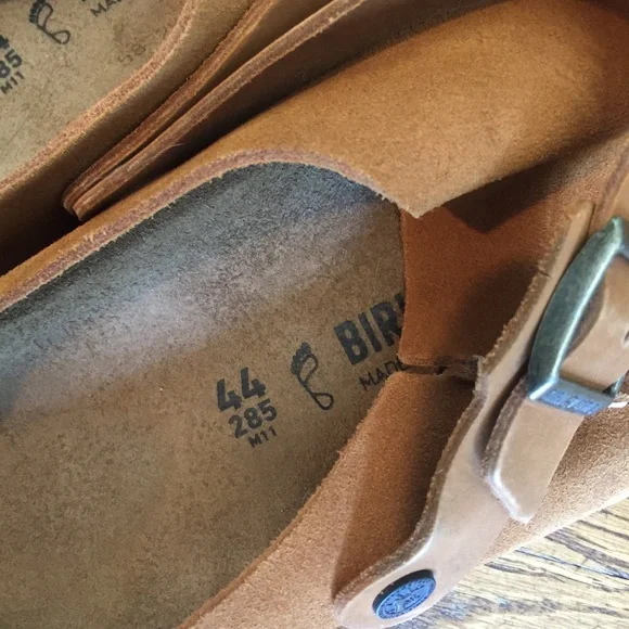 COPY - NEW Birkenstock Lutry Suede clogs - Picture 4 of 5